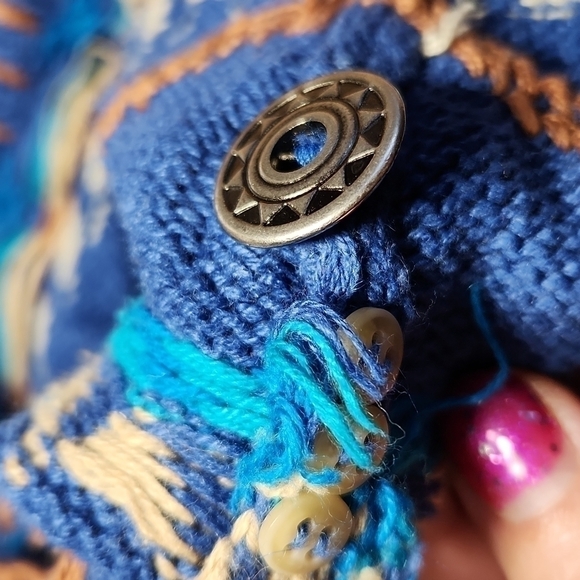 Segrets Sun Prints 90s Knitted Vest - Picture 10 of 10